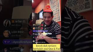 Download Lagu Que Haidar “ Buat Apa Nak Beli Emas Untuk Fazura ?” Bang Jamil Agak Stress Ditekan Soal Fazura  MP3
