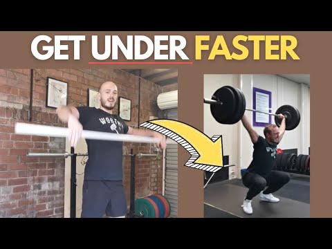 How to Get Under the Bar Faster in Snatches and Cleans (Advice & Drills)