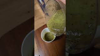 fresh kiwi shake #shorts #satisfying #food #delicious #kiwi #fresh #shake #detox #healthy #fruit