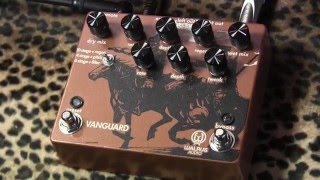 Walrus Audio Vanguard Dual Phase Demo With Warmoth Custom Mooncaster