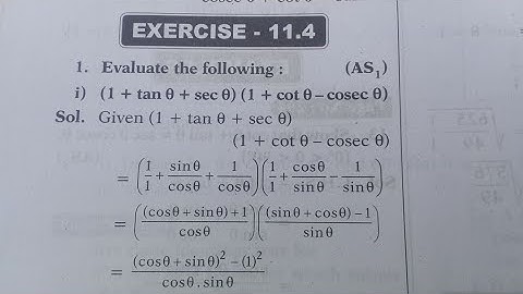 Class 10th Mathmatices CH=11 EX=11.4 Trigonometry/Solutions/Question & Answer/Telangana State Board.