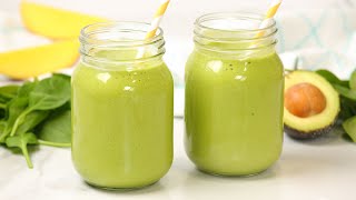 Green Mango Smoothie | Healthy Breakfast Smoothie