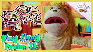 Scripture Song Psalm 23 with Jane Puppet for Kids