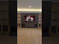 The TV wall you wish#woodworking #remodelingexperts #renoluxx