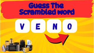 Unscramble the Word! How Many Can You Guess Right? 🔤 Comment Your Score!