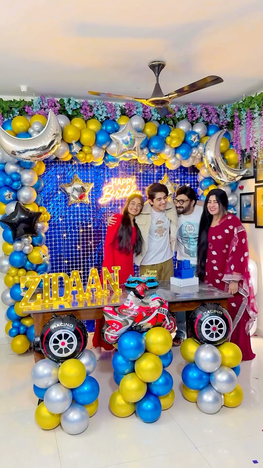 18th Birthday Celebrationz???Aa Aa Aa?? #zidaanshahidaly #happybirthday #shorts