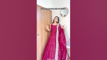 Dupatta draping styles in 2025‼️ #draping #drapingstyle #dupatta #dupattadraping #fashionstyle