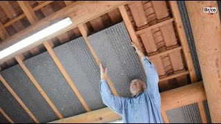 Isoler facilement la sous-toiture avec des panneaux de polystyrène - Tuto bricolage avec Robert