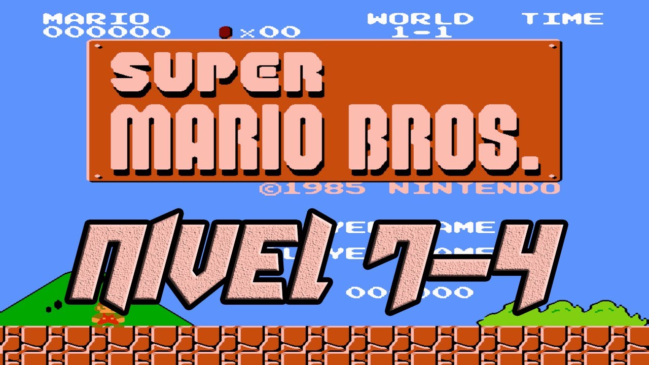 🍄SUPER MARIO BROS NES NIVEL 74 Ep28 YouTube