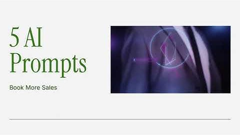 5 AI Prompts That Book More Sales Meetings