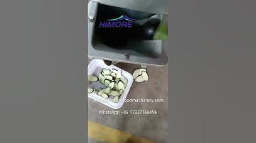 Vegetable Cutter Aubergines Cutting Machine
