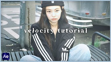(no plugins) velocity tutorial | after effects