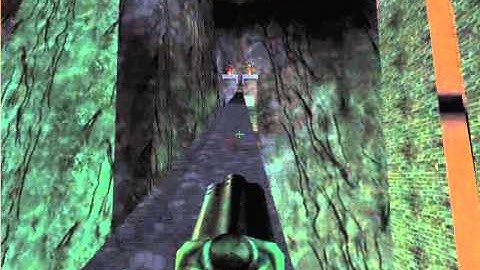 Unreal 1 - Bluff tram rail shortcut