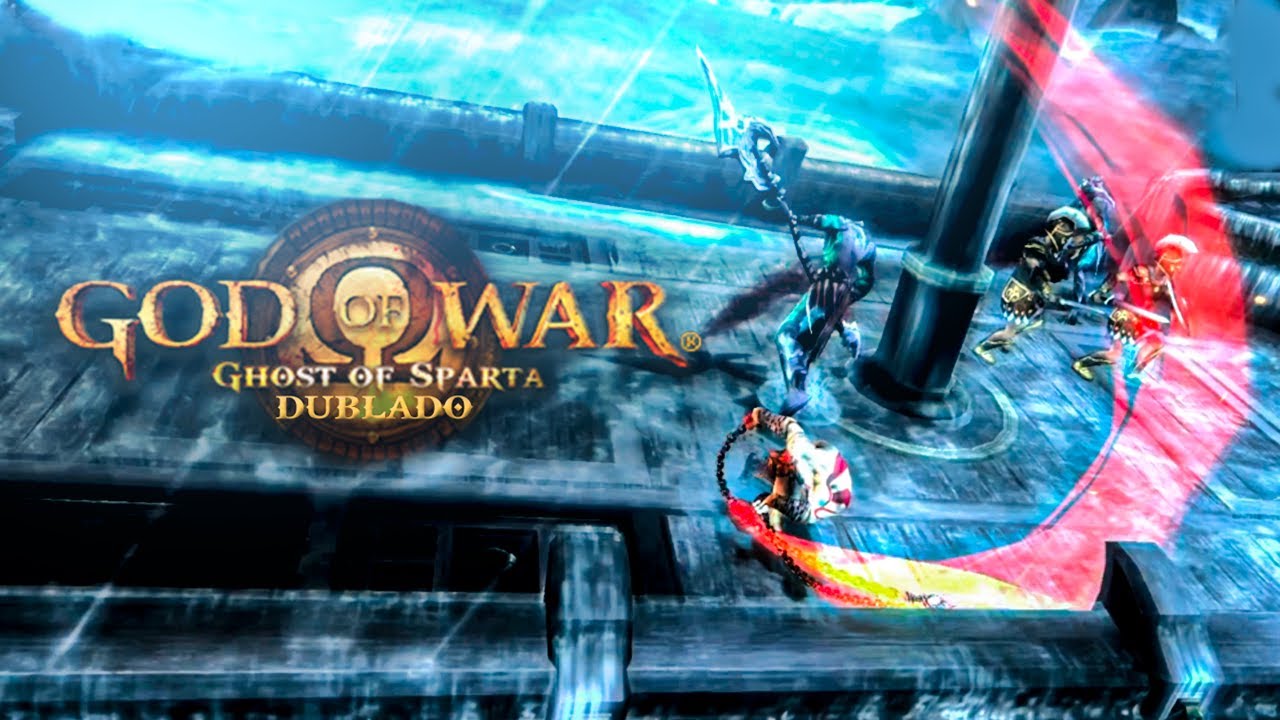 PPSSPP GOD OF WAR - GHOST OF SPARTA DUBLADO NO ANDROID (GAMEPLAY