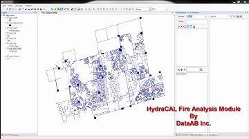 Water distribution system fire flow analysis with HydraCAL