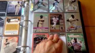 My Barry Bonds Binders Baseball Cards