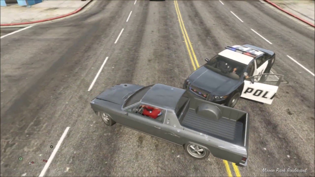 GTA V - Police Vs The Lost MC Gang - YouTube