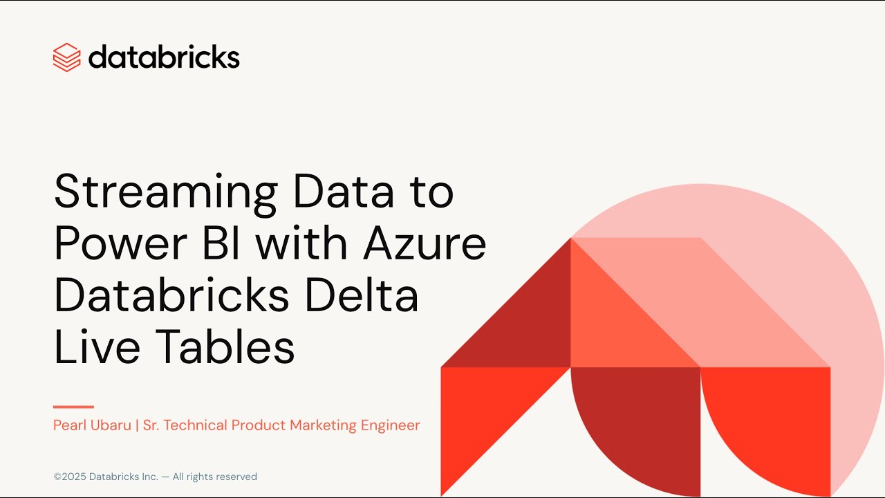 Streaming Data to Power BI With Azure Databricks
