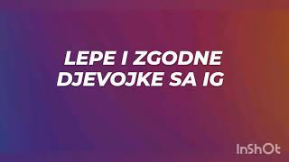 𝙇𝙚𝙥𝙚 𝙞 𝙯𝙜𝙤𝙙𝙣𝙚 𝙙𝙟𝙚𝙫𝙤𝙟𝙠𝙚 𝙨𝙖 𝙄𝙂