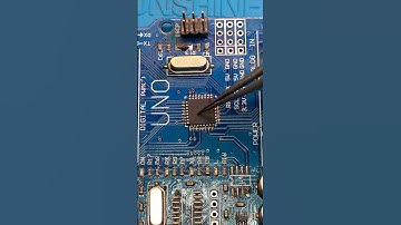 ⛑️Bringing Arduino UNO Back to Life – SMD Microcontroller Install