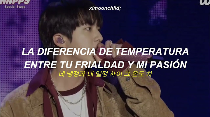 Jin (진) - 'Falling (Live Stage)’  || (Traducida al español + Hangul Lyrics)