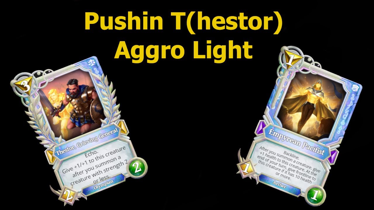 Pushin T(hestor) [aggro light]