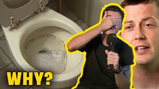 THIS GUY ONLY FLUSHES ONCE A WEEK - Extreme Cheapskates