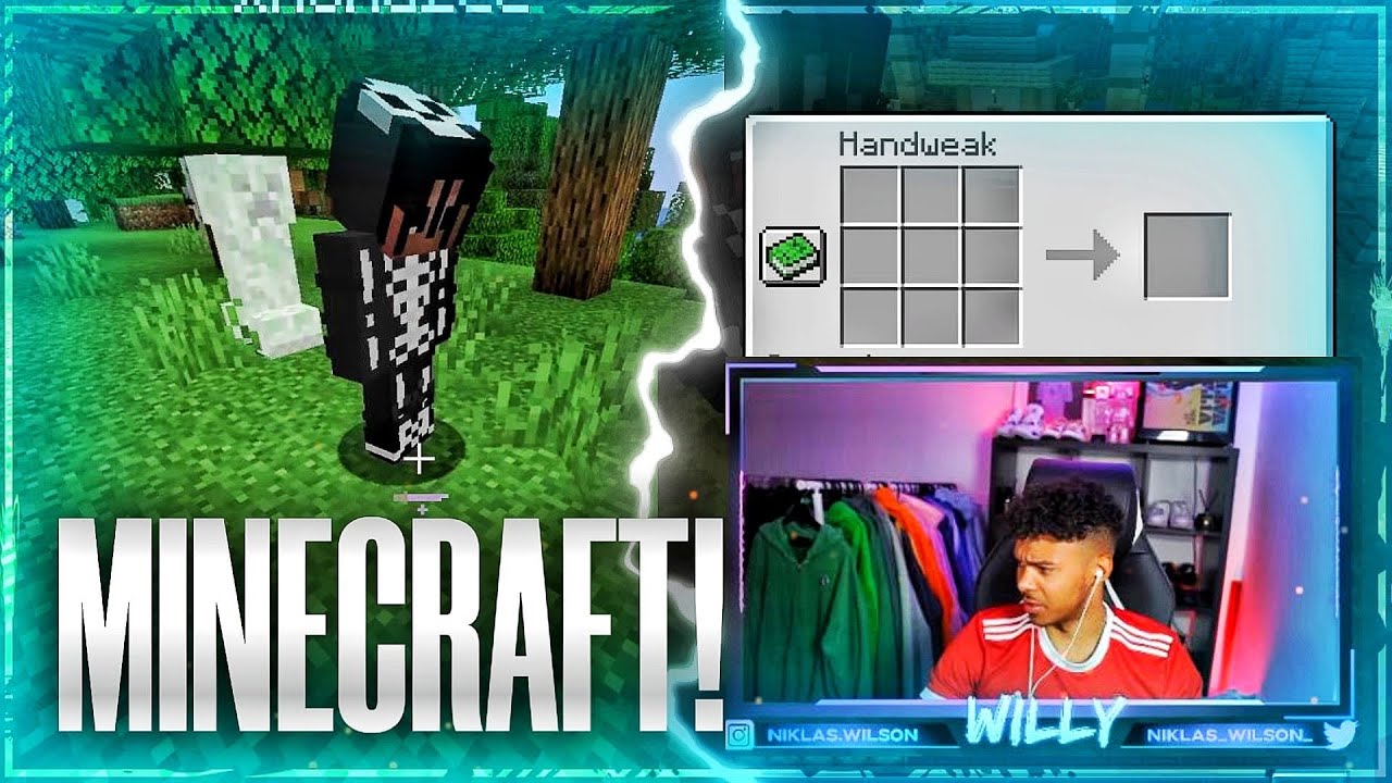 Ich spiele das erste Mal Minecraft mit Rohat🤩🌳| NiklasWilson