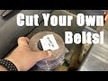 Save Money by DIY'ing Your Own Drum Sander Belts! Save Money by DIY'ing Your Own Drum Sander Belts!