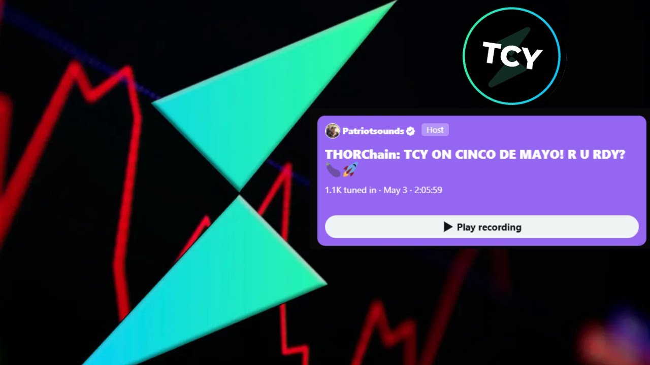 THORChain update before $TCY launch, community call!