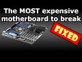 Supermicro x11spatf server motherboard repair