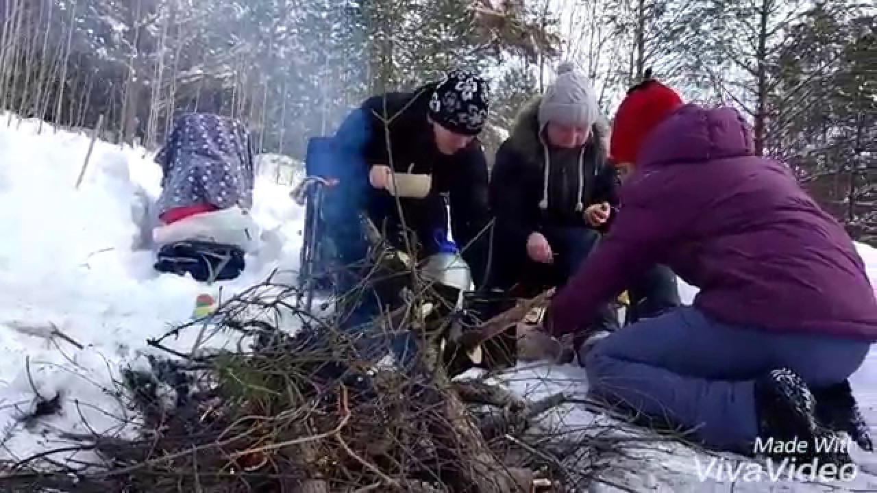 Зимний туризм с детьми. Детский туризм.