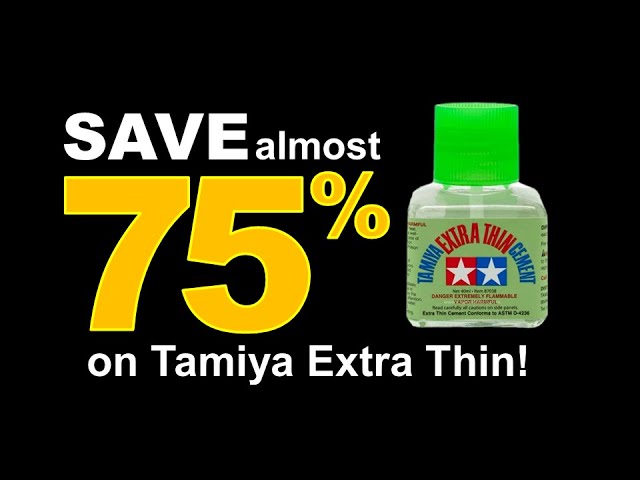 Save Almost 75% on Extra Thin Cement! 