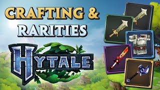 Hytale's Crafting, Character Sheet + Item Rarities (Blog Analysis)