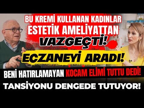 Bu Kremi Kullanan Kadınlar Estetik Ameliyattan Vazgeçti! ECZANEYİ ARADI! Tansiyonu Dengede Tutuyor!