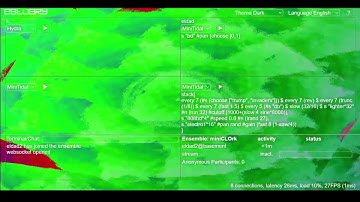 mini-CLOrk live-coding jam @ Concordia EaSt 20th anniversary