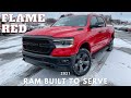 A Truck built for Marines! | 2021 Ram 1500 Built-to-Serve Edition in FLAME RED