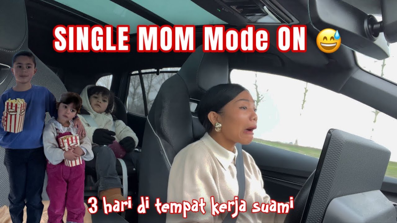 DI TINGGAL KERJA SUAMI, 3 Hari Seru Bareng anak-anakku 