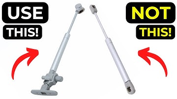 Gas Strut Installation Guide – Best Force, Length & Position Explained