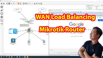 how to configure wan load balancing in mikrotik
