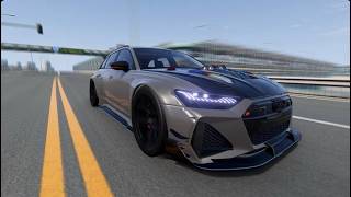 AUDI RS6 CRAZY TRAFFIC RACE                              #AudiRS6 #CrazyRace #Traffic #RacingGame screenshot 3