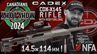 The CDXX145 Rifle with Rob Furlong  Canada at Shot Show 2024