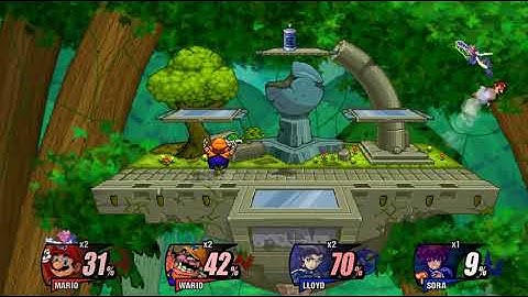 Level 9 CPU Tourney DOUBLES! (SSF2)