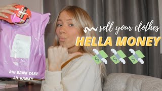 How to Sell Clothes & Make MONEY (mercari, depop, facebook tips + tricks)