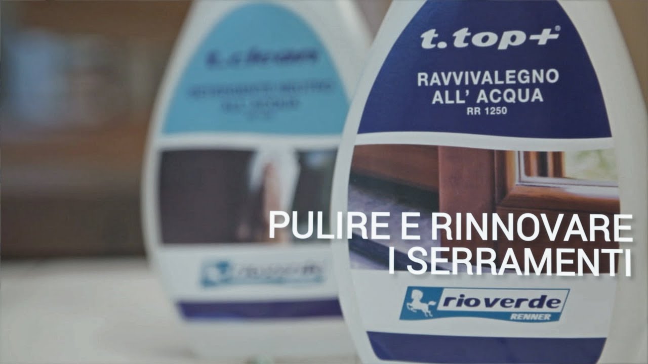 Come pulire le finestre e le persiane di legno youtube Come pulire gli infissi in alluminio verniciato