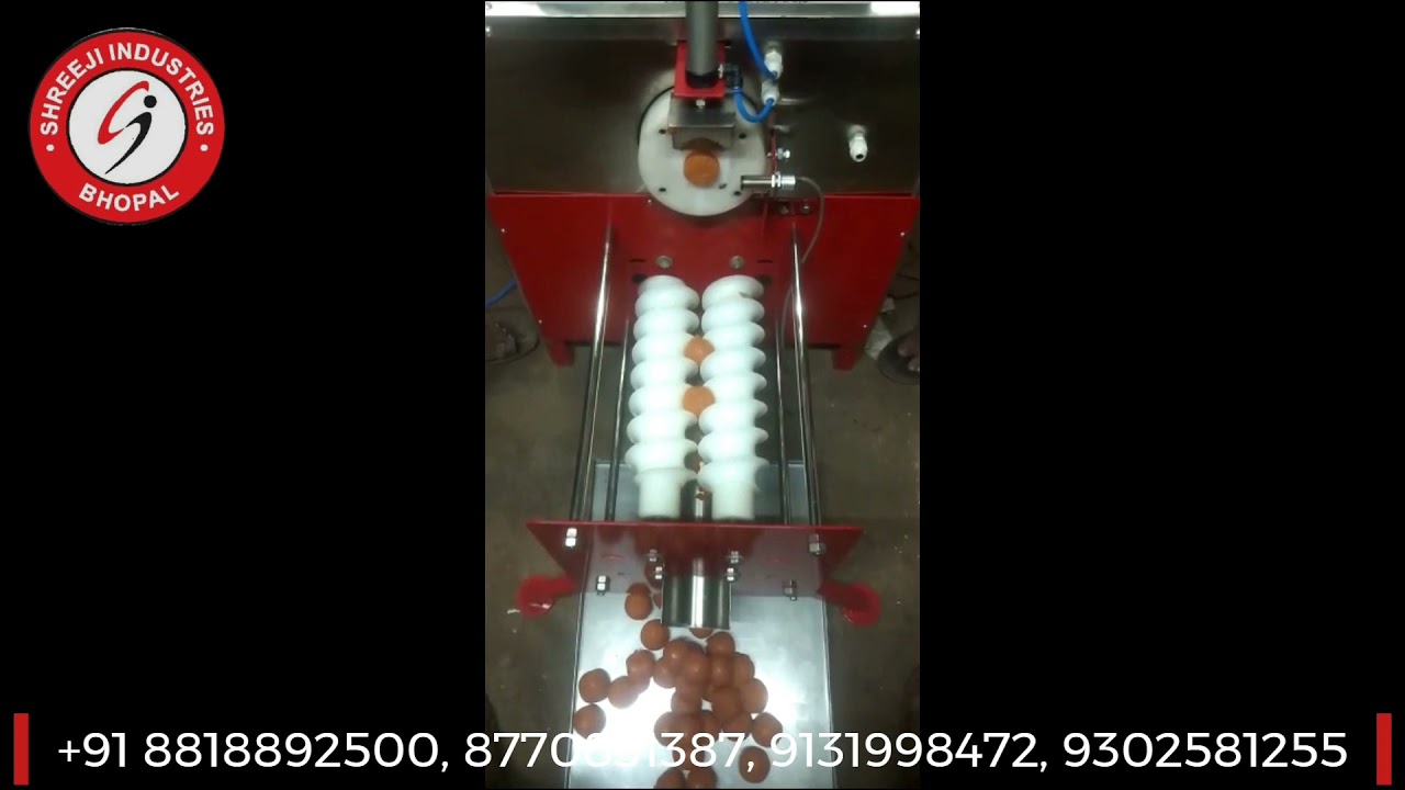 Motichoor Laddu Making Machine YouTube