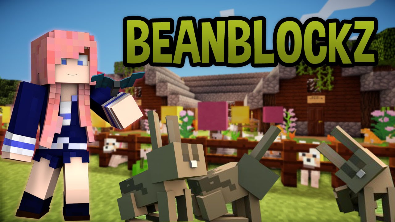 beanblockz survival house tour bunnies youtube