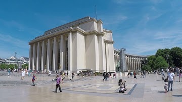 Place du Trocadéro,: the best view of the Eiffel Tower.