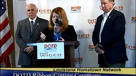 I-10 to Siegen Ribbon-cutting DOTD