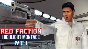 Red Faction - Highlight Montage Part 1 - PS2/PS4 - (2001) - Retro Nostalgia